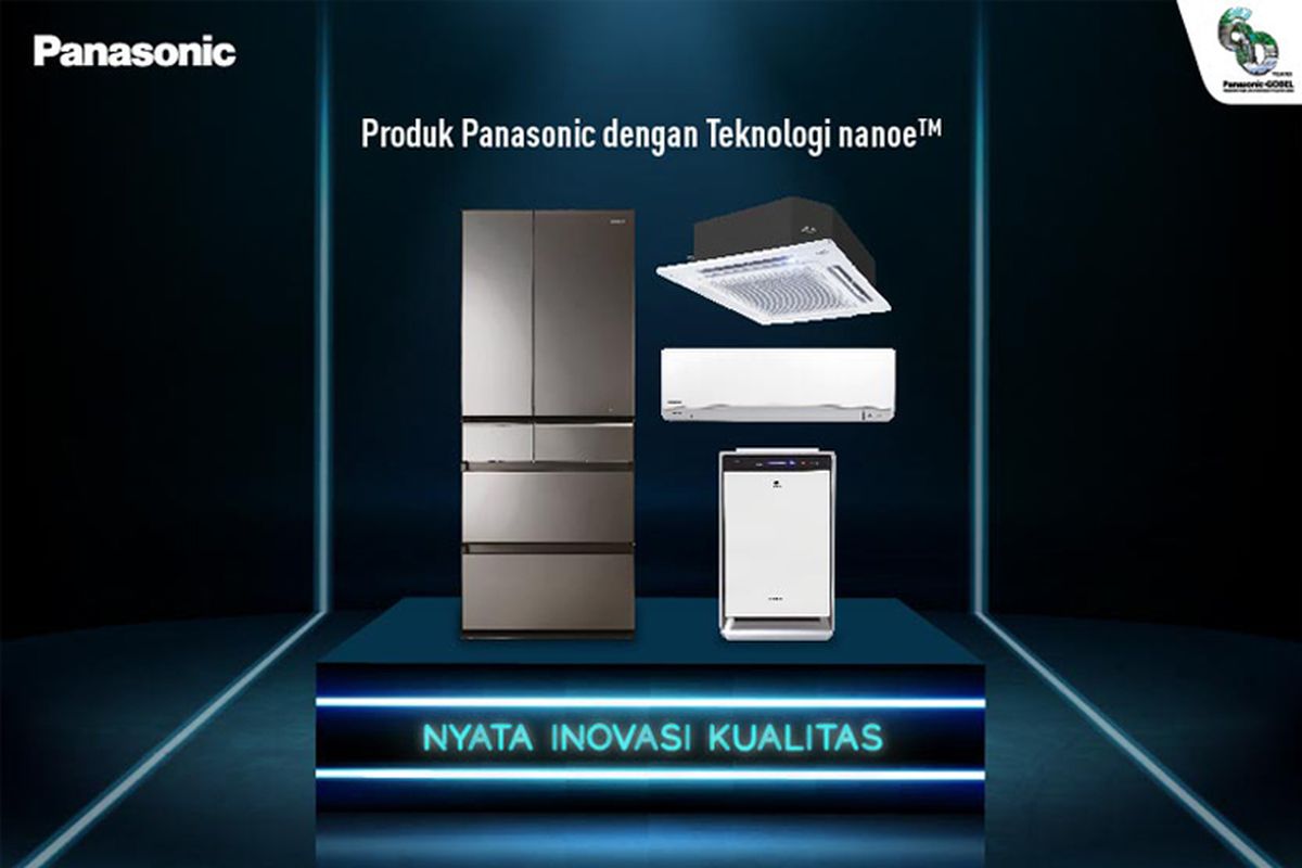 Produk Panasonic dengan teknologi nanoeTM X 