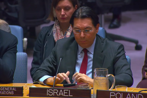 Ekspresi Perwakilan Israel Saat Dikecam Indonesia dalam Sidang DK PBB