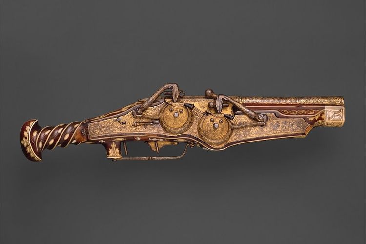 Pistol Wheellock Kaisar Charles V. [The Met Museum Via Oldest.org]