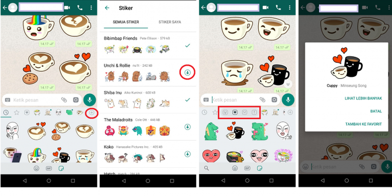 Begini Cara Kirim Stiker di WhatsApp