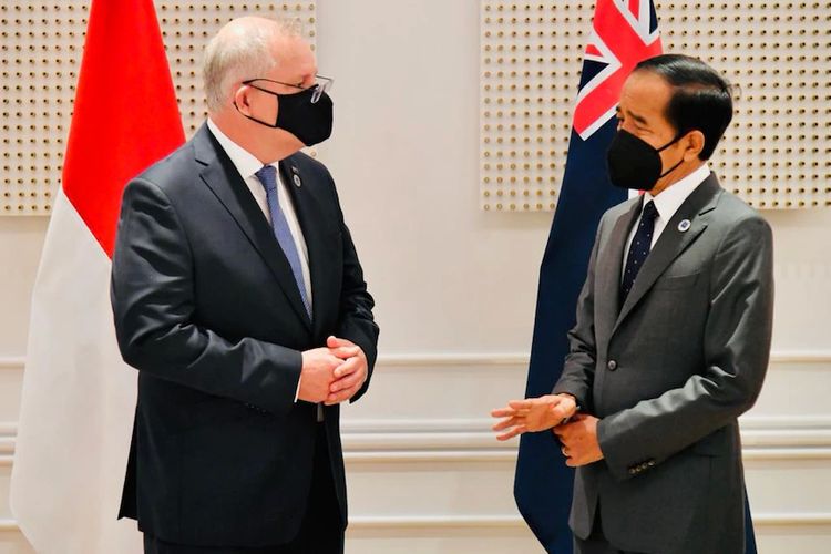 PM Australia Scott Morrison dan Presiden Joko Widodo mengatakan keduanya sedang mengusahakan ekonomi hijau.