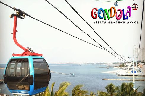 Unik, Tempat Wisata di Ancol Ini Tawarkan Pengalaman Makan di Gondola