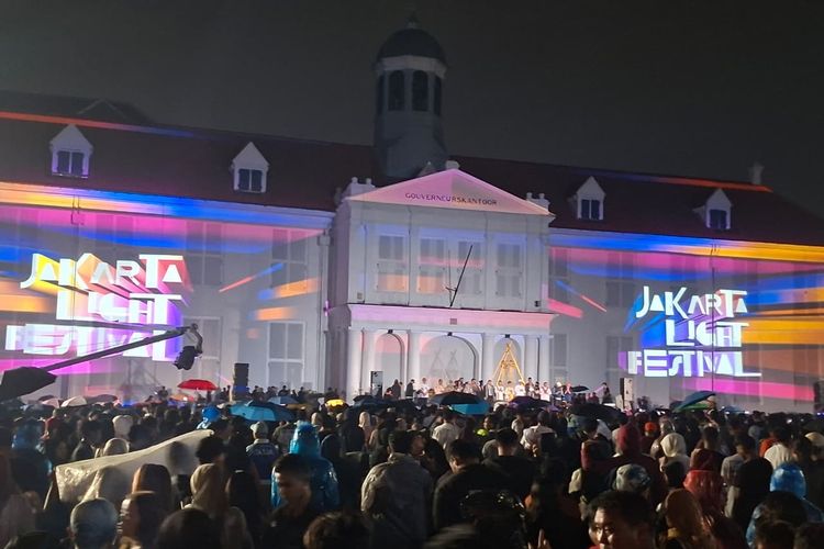 Jakarta Light Festival 2026 di Kota Tua, Video Mapping hingga Konser Gratis