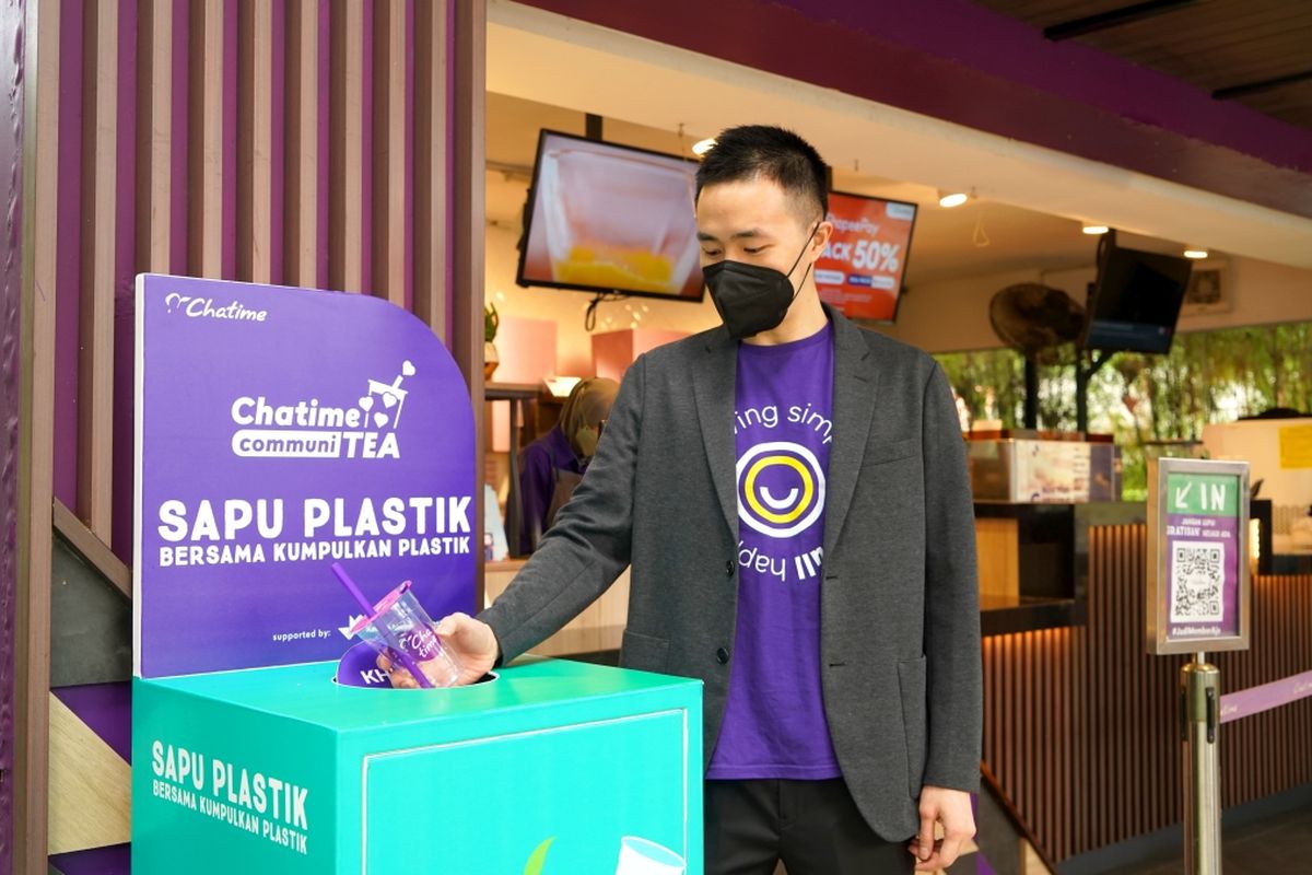 Chatime hadirkan #GerakanSapuPlastik untuk mengubah sampah plastik menjadi barang bernilai jual melalui ekonomi sirkular.