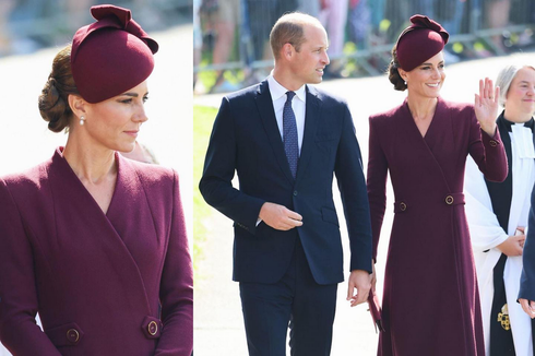 Kate Middleton Pakai Anting Warisan di Peringatan Setahun Kematian Ratu Elizabeth