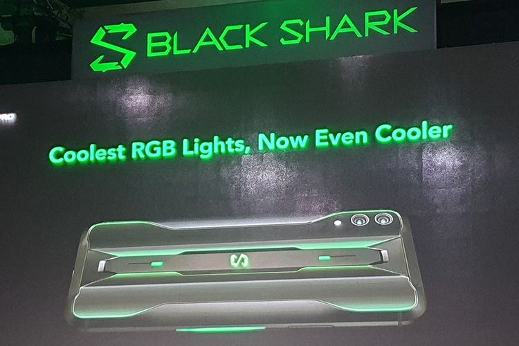 Peluncuran ponsel gaming Black Shark 2 Pro di Malaysia, Selasa (3/9/2019). 