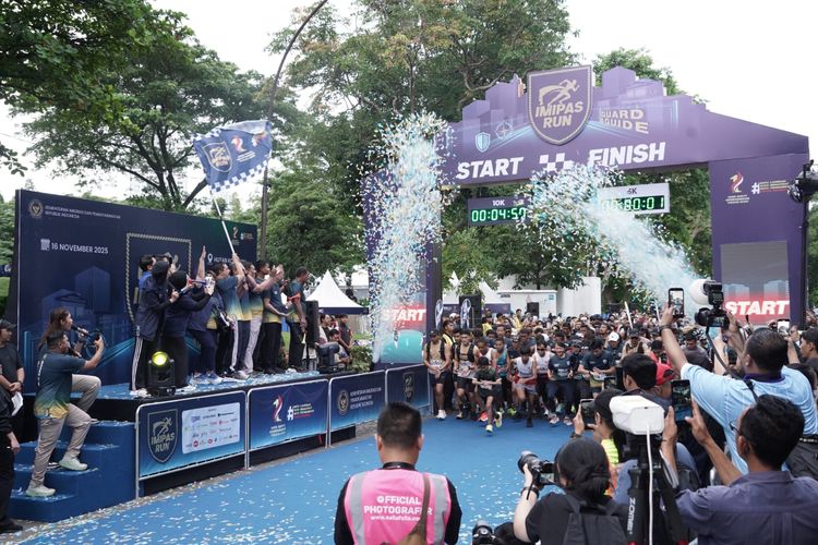 Direktorat Jenderal Imigrasi menyelenggarakan IMIFEST dan IMIPAS Run 2025 pada Minggu, 16 November 2025 di Hutan Kota Gelora Bung Karno (GBK), Jakarta.