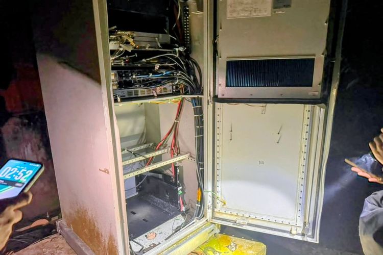 Polisi Bongkar Sindikat Pencuri Baterai BTS di Lampung, Sinyal Provider Sempat Lumpuh