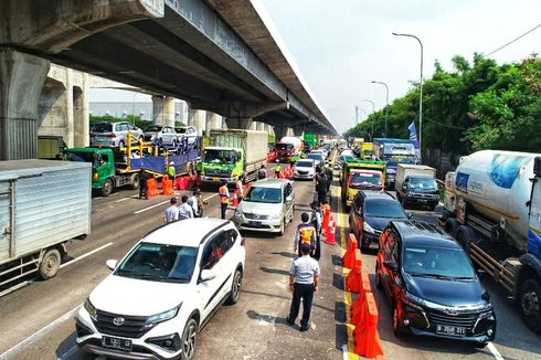 Ada Larangan Mudik, Jumlah Kendaraan di Tol Menurun Jauh