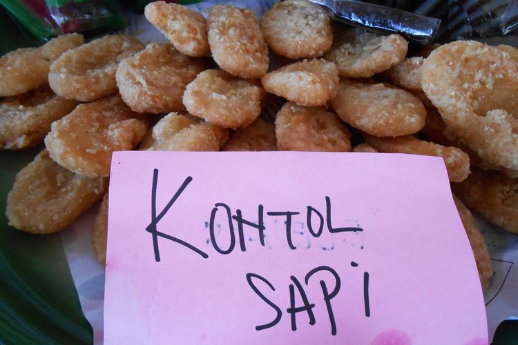 Jajanan kontol sapi dari Banten