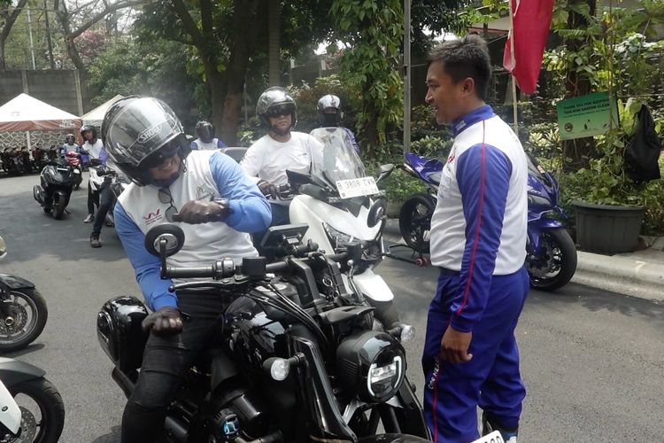 Ratusan Pengendara Ikuti Pelatihan Safety Riding di Tangerang