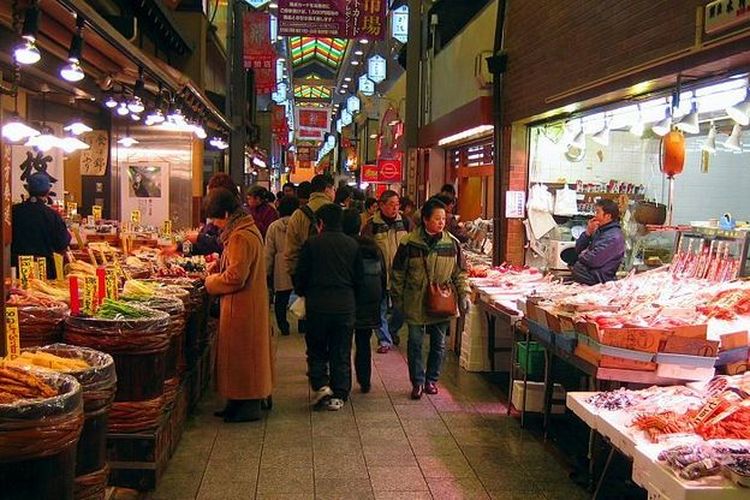 Nishiki Market di Jepang