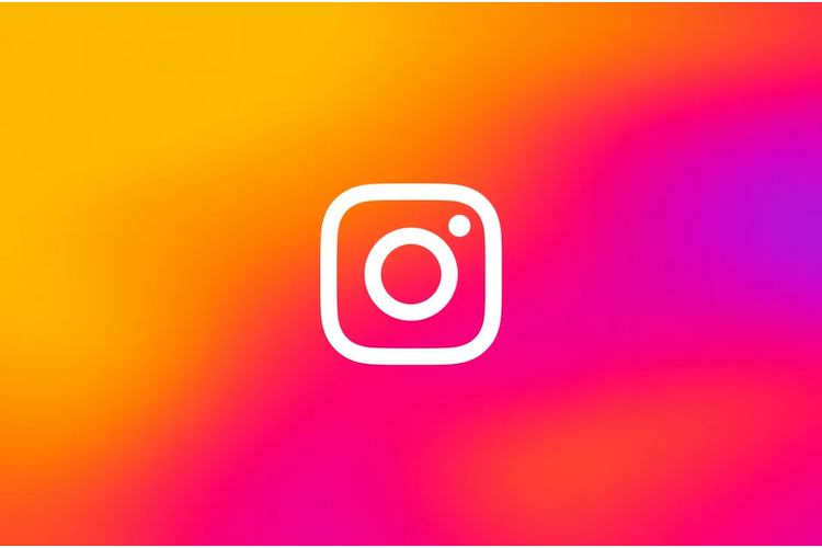 Tampilan logo baru Instagram dengan gradien yang lebih cerah