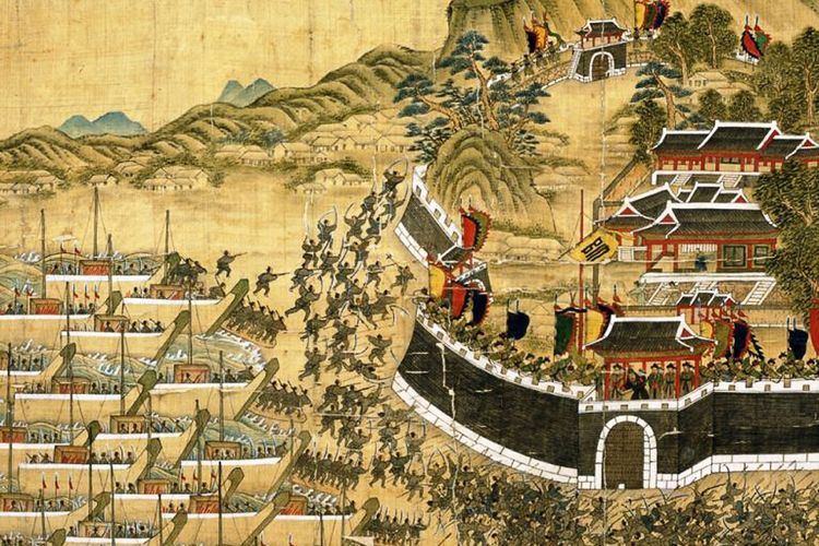 Perang Imjin atau Invasi Jepang ke Korea (1592-1598).