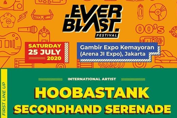 Poster Everblast Festival.