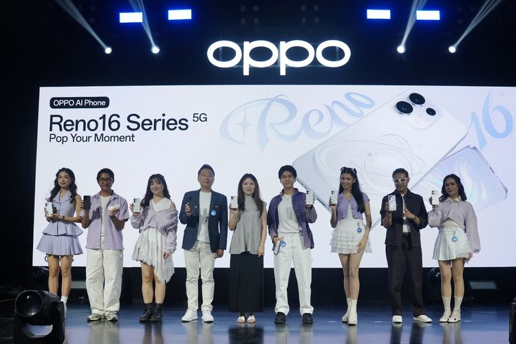 Oppo Reno 16, Reno 16 Pro, dan Reno 16F Resmi di Indonesia, Ini Harganya