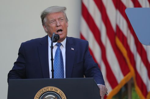 Trump Klaim AS Memiliki Tingkat Kematian Terendah karena Covid-19