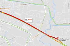 Pagi Ini Antrean di GT Cikarang Utama Mencapai 4 Km