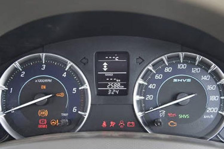 Indikator speedometer Ertiga SHVS