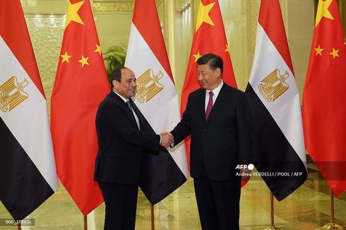 Lewat Telepon, Xi Jinping dan Presiden Mesir Bertukar Pujian