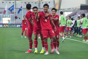 Timnas U23 Indonesia vs Australia, Tandukan Komang Teguh Bawa Garuda Unggul 1-0!