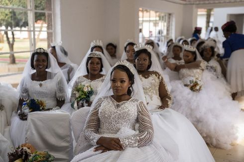 Hari Raya Paskah, 800 Pasangan Nikah Massal di Afrika Selatan, Ada yang Poligami