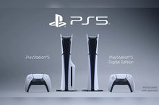 PS5 Reguler dan PS5 Slim Disandingkan, Beda Ukurannya Kentara