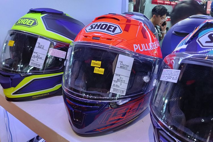 Helm Marc Marquez di Imhax 2024