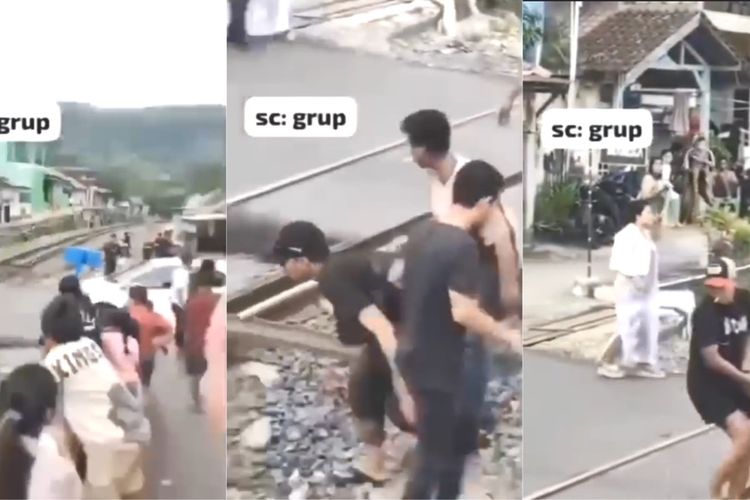 Warga yang Blokir Rel Kereta Api di Lampung Buka Suara, Bantah Narasi di Medsos