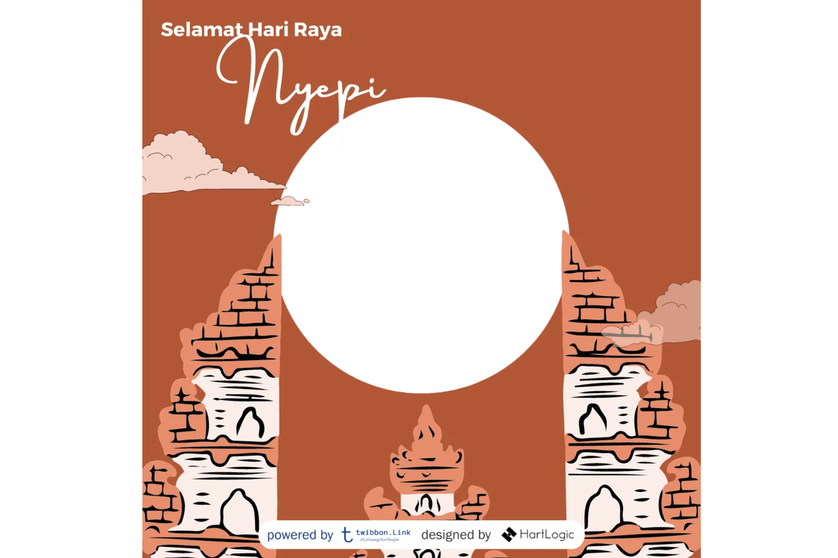 twibbon Nyepi 2023 