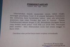 Penutupan Jalan Utama di Purwakarta, Ini Jadwalnya