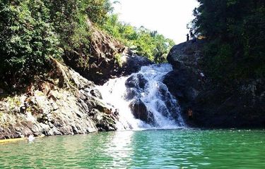 Kolam Peka sering disebut Tiwu Peka di DAS Wae Impor, Lembah Ranggu, Kecamatan Kuwus, Kabupaten Manggarai Barat, Flores, Nusa Tenggara Timur. Foto diambil pada 2014.  