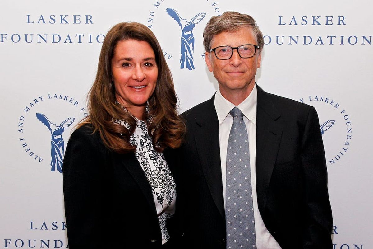 Bill dan Melinda Gates.