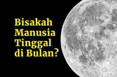 INFOGRAFIK: Bisakah Manusia Tinggal di Bulan?