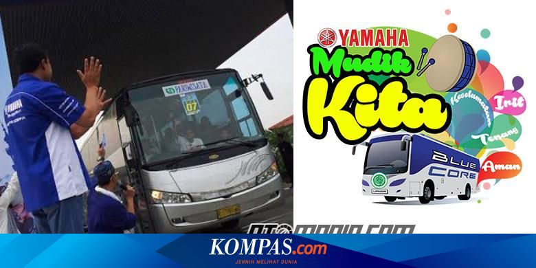 Yamaha Ajak Ribuan Pemudik Sepeda Motor Naik Bus