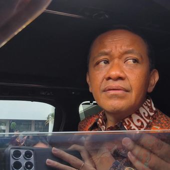 Menteri ESDM Bahlil Lahadalia di Istana Kepresidenan, Jakarta, Selasa (10/6/2025).