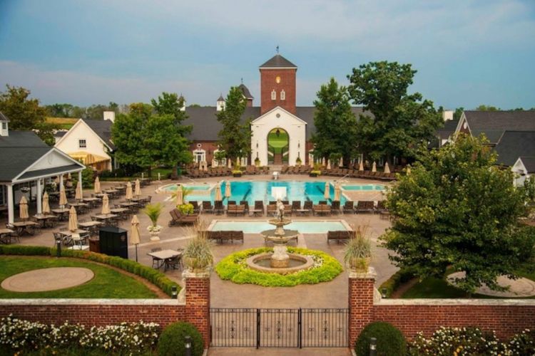 Trump National Golf Club Bedminster di New Jersey, Amerika Serikat.