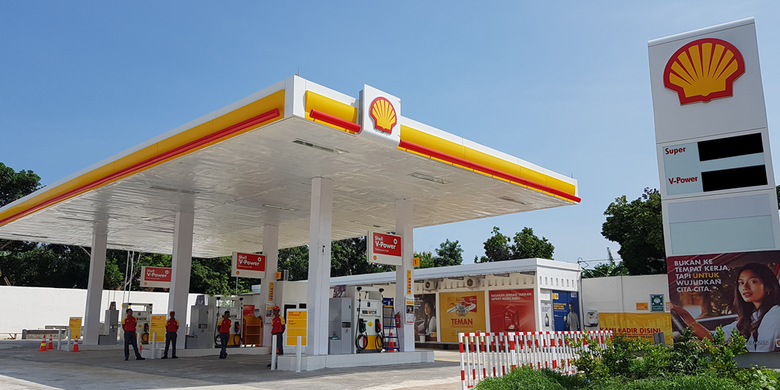 Stasiun Pengisian Bahan Bakar Umum (SPBU) Shell Hayam Wuruk Tuban yang dikembangkan dalam skema Kemitraan Dealer Shell 