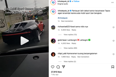 Viral Video Ketika Replika Bugatti Kakinya Patah di Depok