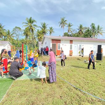 Huntara yang dibangun Danantara di Batang Anai, Sumbar siap dihuni, Kamis (22/1/2026)