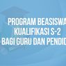Kemendikbud Buka Program Beasiswa Kualifikasi S2 bagi Guru