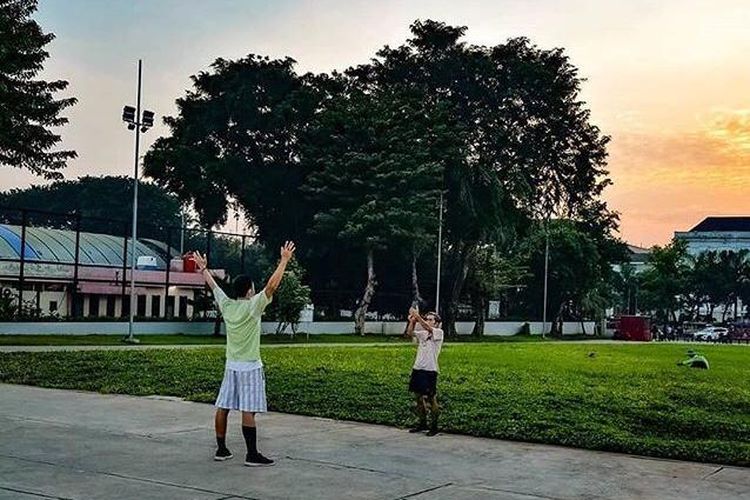 Taman Lapangan Banteng, Jakarta Pusat.