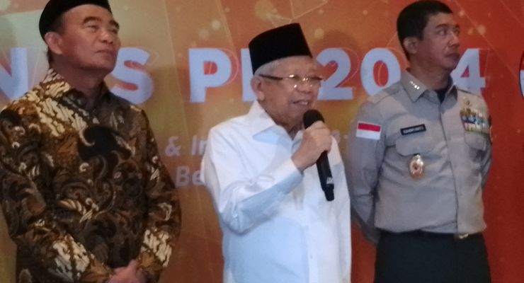 Wapres Ma'ruf Amin Apresiasi Prabowo yang Mau Rangkul Semua Pihak