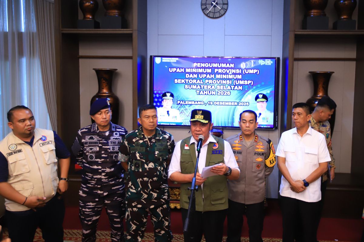 UMP Sumsel 2026 Naik Jadi Rp 3,9 Juta, Berlaku untuk Pekerja di Bawah 1  Tahun