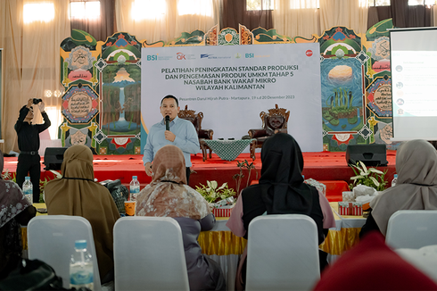 BSI Maslahat Latih Pengelolaan Keuangan Pelaku UMKM Kalsel