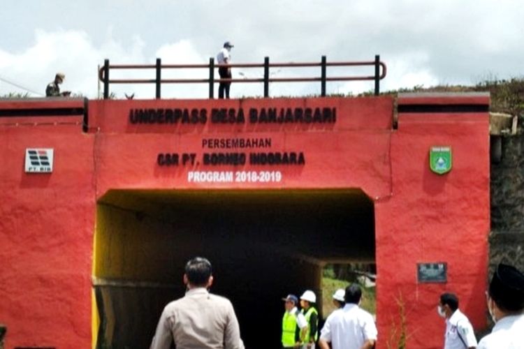 Underpass Banjarsari Kabupaten Tanah Bumbu Kalimantan Selatan