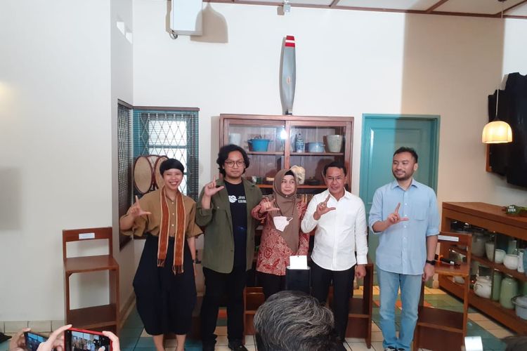 Konferensi pers Festival Lestari #5: Tumbuh Lebih Baik di Jakarta pada Kamis (8/6/2023).