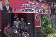 Simpatisan di Malang Dirikan Posko Dukung Jokowi Jadi Capres 