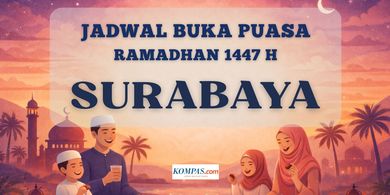 Jadwal Buka Puasa Kota Surabaya Hari Ini 23 Februari 2026