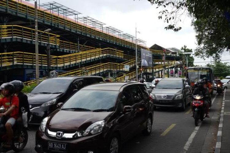 TKP Abu Bakar Ali, salah satu tempat parkir terdekat dari kawasan Malioboro.
